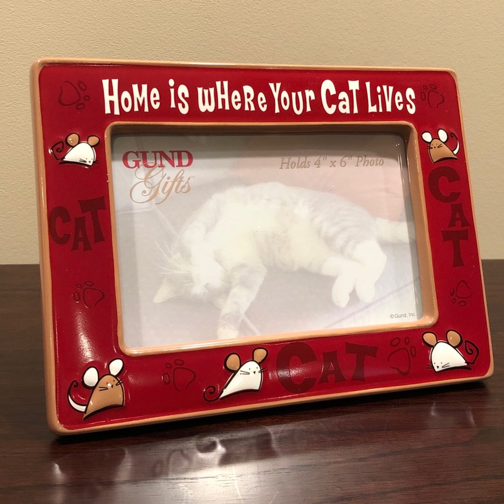 New GUND Cat Picture Frame